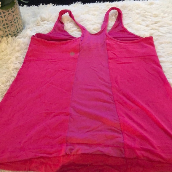 Lululemon tank size 12 pink - Picture 2 of 5